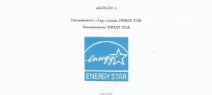 Marchio Energy star