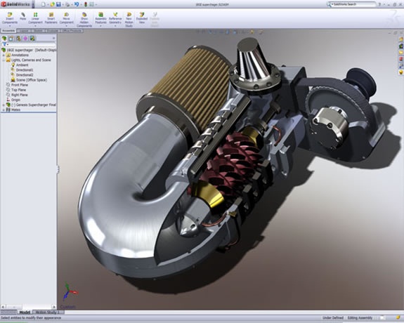 Meccanismo Complesso - CAD solid with solidworks