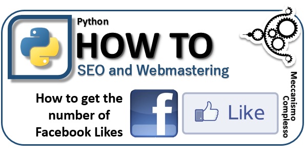 Python SEO - How to get the number of Facebook Likes