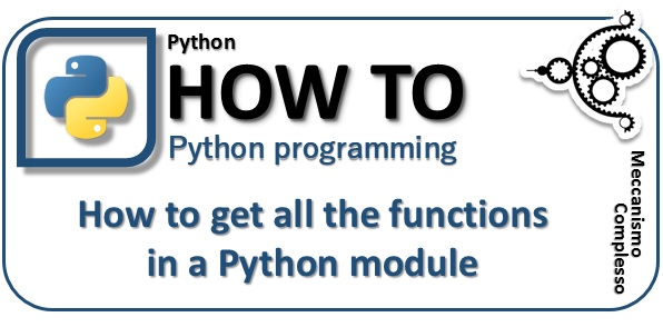 How to get all the functions in a Python module m