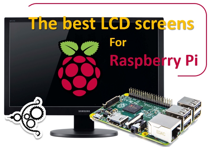 LCD monitor display screen for Raspberry