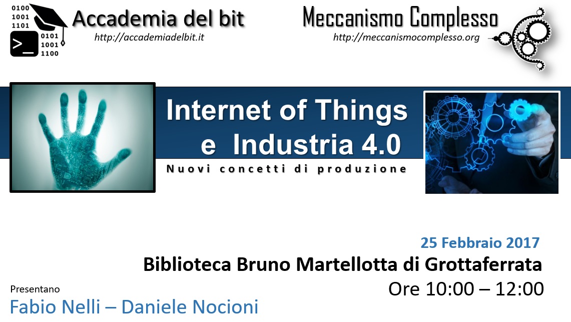 Seminario - Internet of Things e Industria 4.0