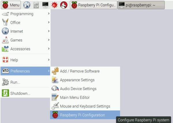 How to - Raspberry - SSH enabling from desktop