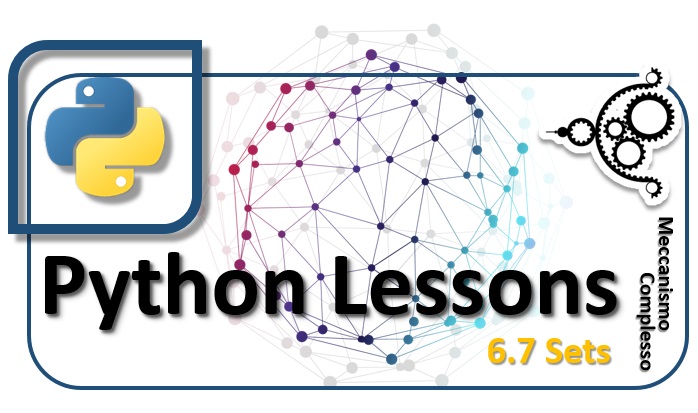 Python Lesson - 6.7 Sets m