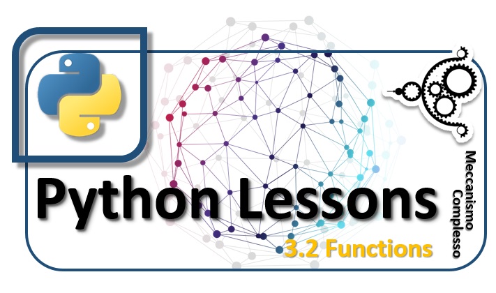 Python Lessons - 3.2 Functions m