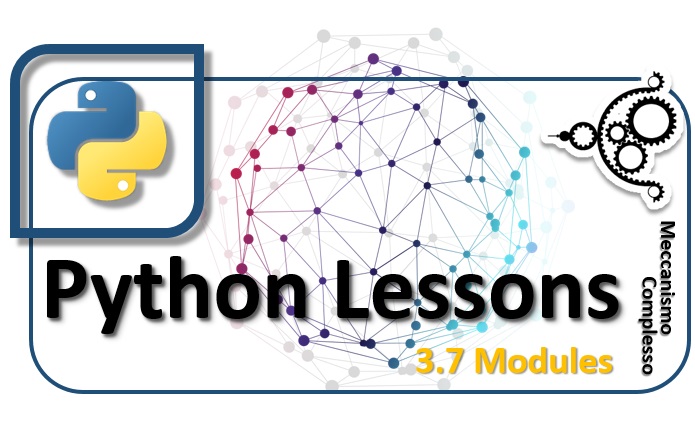 Python Lessons - 3.7 Modules