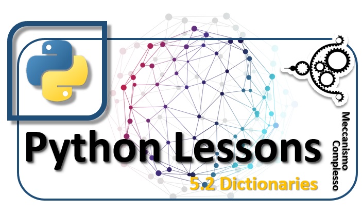 Python Lessons - 5.2 Dictionaries m