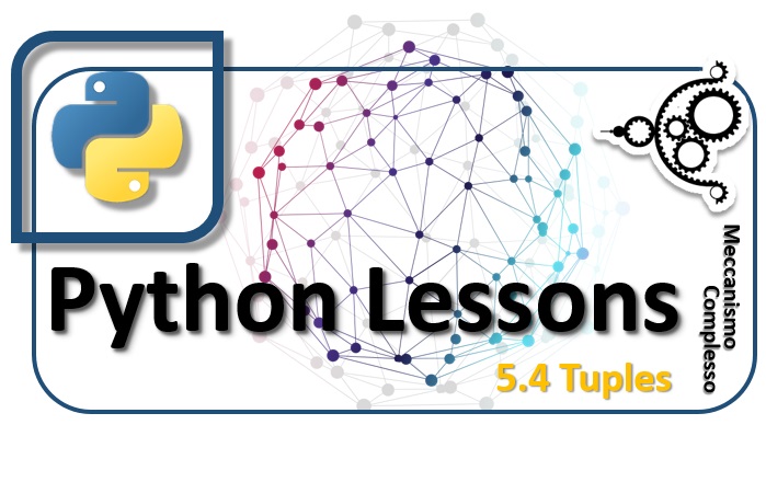 Python Lessons - 5.4 Tuples m