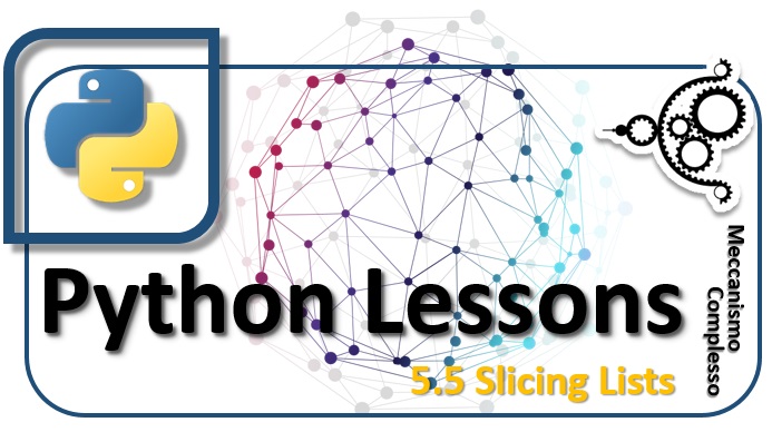 Python Lessons - 5.5 Slicing lists m