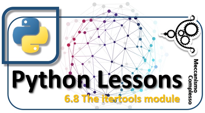 Python Lessons - 6.8 The itertools module