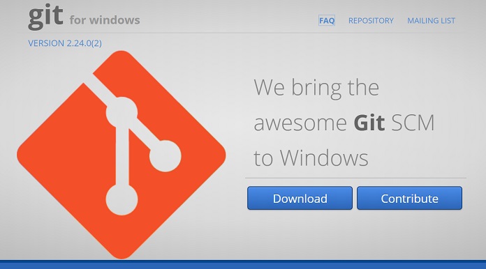 Git for Windows site