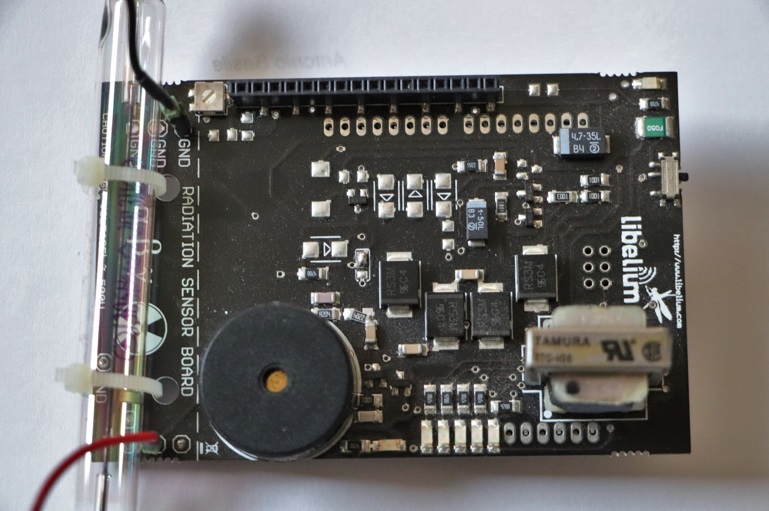 Geiger Counter Shield Board for Arduino Libelium