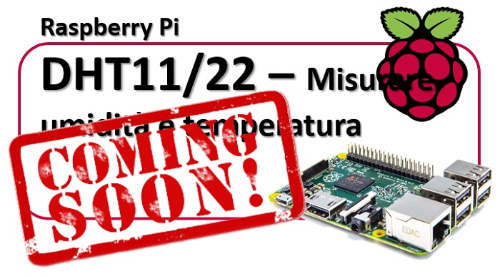 Raspberry Pi - DHT11 misurare temperatura e umidità
