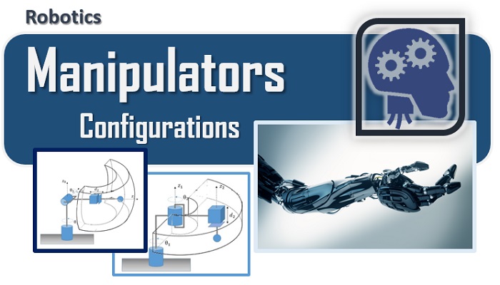 Robotics - The manipulators - the most common configurations