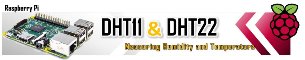 Raspberry Pi 4 - DHT11 DHT22 Measuring Humidity and temperature header