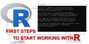 First steps with R