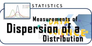 Measurements of dispersion of a distribution